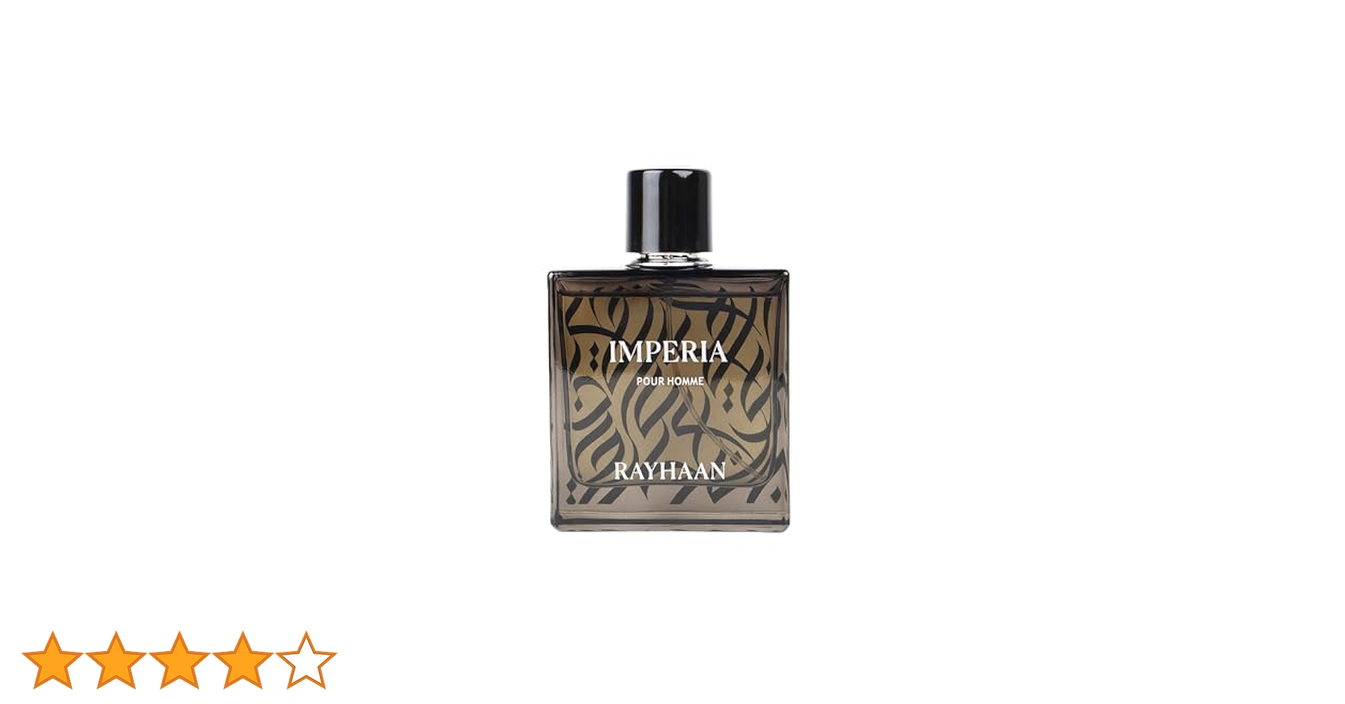 Rayhaan Imperia for Men Eau de Parfum Spray, 3.4 Ounce